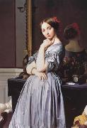 Portrait of Vicomtesse Louise-Albertine d'Haussonville (mk04) Jean Auguste Dominique Ingres